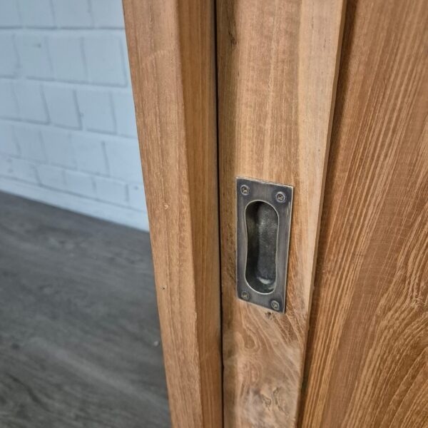 Vitrine Boekenkast Teak 1,50 m - Afbeelding 8