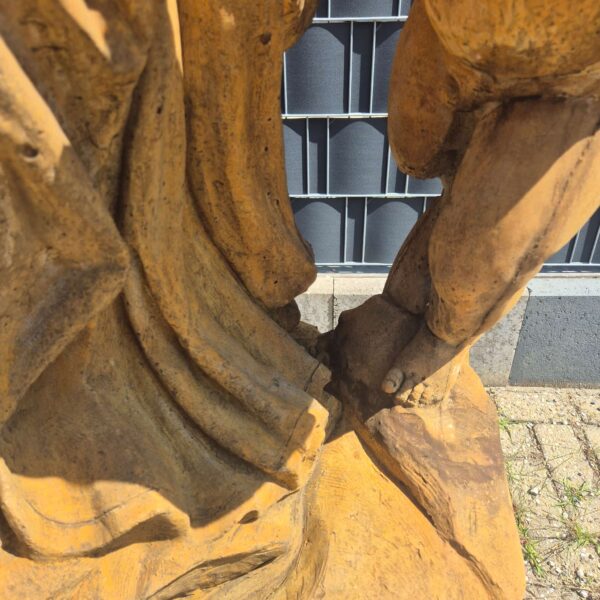 Beeld Tuinbeeld Madonna met Kind Steen 1,75 m - Afbeelding 14