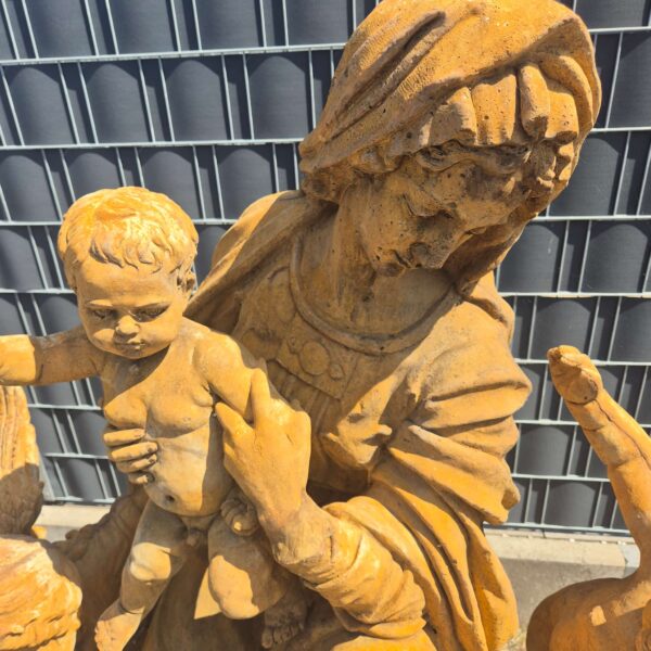 Beeld Tuinbeeld Madonna met Kind Steen 1,75 m - Afbeelding 12