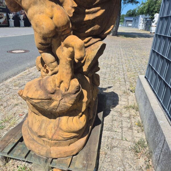Beeld Tuinbeeld Madonna met Kind Steen 1,75 m - Afbeelding 5
