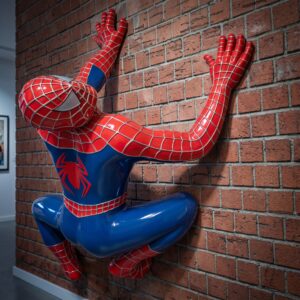 Wanddecoratie Spiderman Polyester 2,20 m