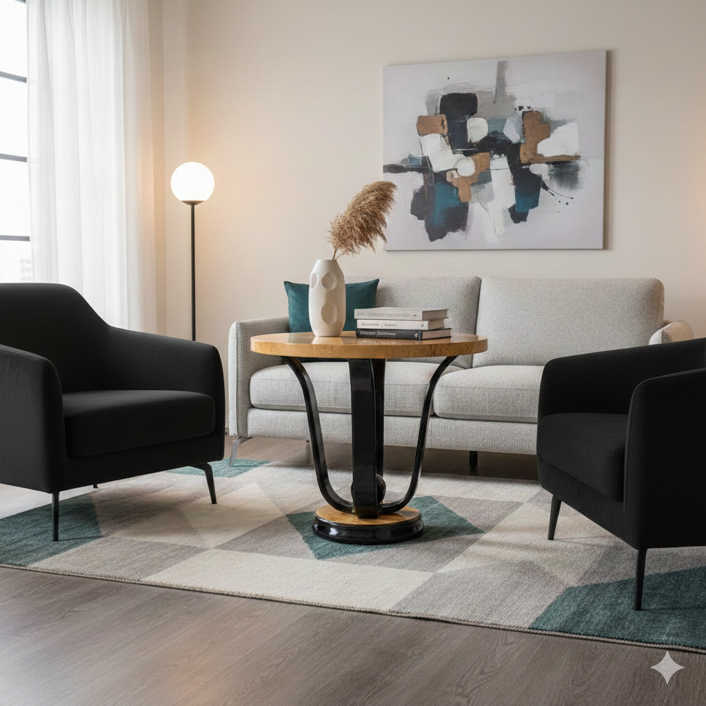 Tafel Berken Fineer 0,71 m - Afbeelding 2