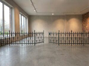 Hekwerk Tuinhek Gründerzeit 1880 Smeedijzer 21,00 m