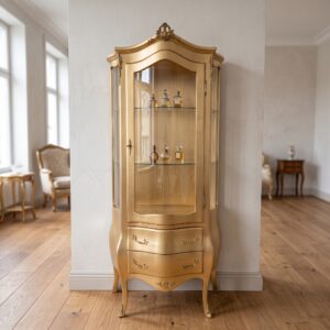 Vitrine Barokstijl Goud 0,84 m