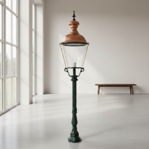 Lantaarn Tuinlamp Aluminium Koper 1,75 m