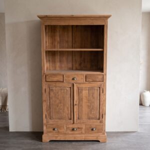 Kast Boekenkast Teak 1,09 m