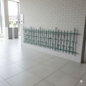 Tuinhek Hekwerk Gründerzeit 1880 Smeedijzer 3,00 m