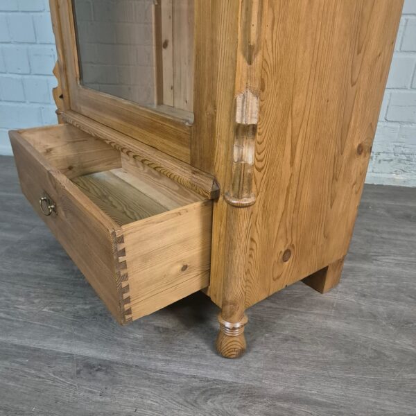 Vitrine Servieskast Louis Philippe 1860 Grenen - Afbeelding 11