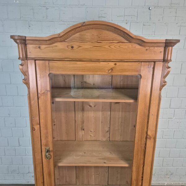 Vitrine Servieskast Louis Philippe 1860 Grenen - Afbeelding 7