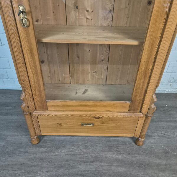 Vitrine Servieskast Louis Philippe 1860 Grenen - Afbeelding 6