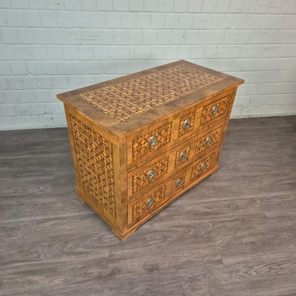 Commode Biedermeier 1820 Noten - Afbeelding 3