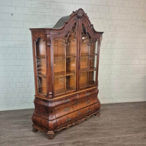 Vitrine Kast Neobarok Noten 1,45 m