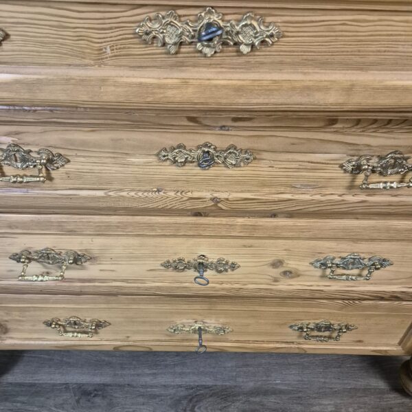 Commode Gründerzeit 1880 Grenen - Afbeelding 6
