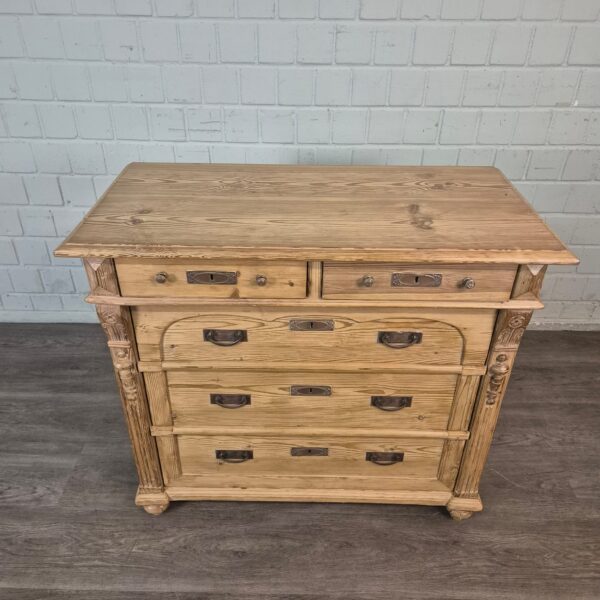 Commode Jugendstil 1890 Grenen - Afbeelding 2