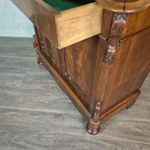 Vitrine Bonheur Biedermeier 1850 Mahonie - Afbeelding 13