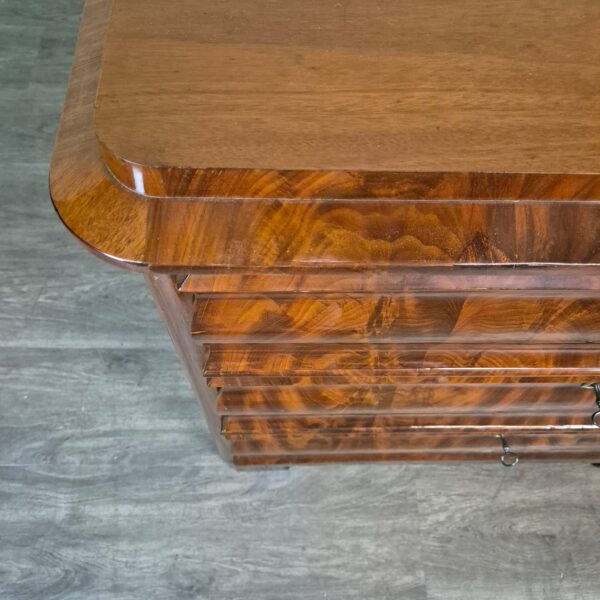 Commode Biedermeier 1840 Mahonie - Afbeelding 4