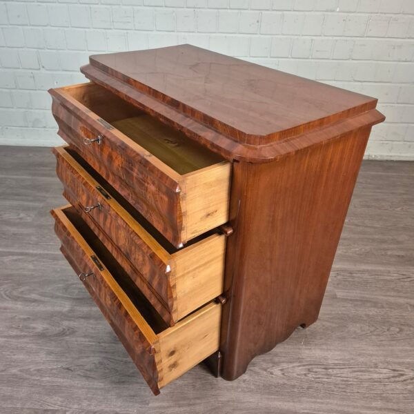 Commode Biedermeier 1840 Mahonie - Afbeelding 9