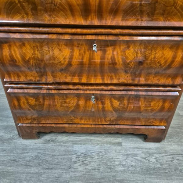 Commode Biedermeier 1840 Mahonie - Afbeelding 7