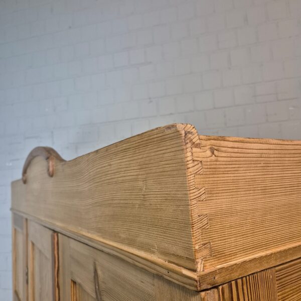 Kast Kledingkast Jugendstil 1900 Grenen - Afbeelding 6
