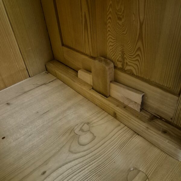 Kast Kledingkast Jugendstil 1900 Grenen - Afbeelding 12