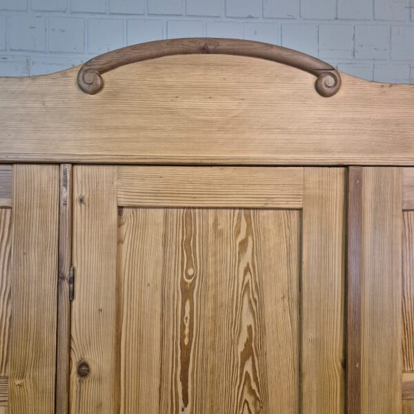 Kast Kledingkast Jugendstil 1900 Grenen - Afbeelding 4