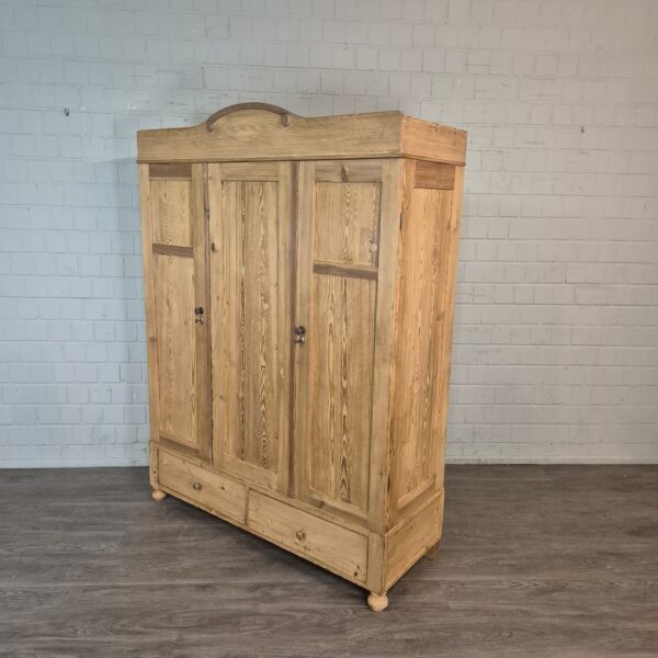 Kast Kledingkast Jugendstil 1900 Grenen - Afbeelding 3