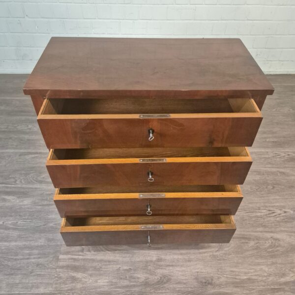 Commode Biedermeier 1850 Mahonie - Afbeelding 7