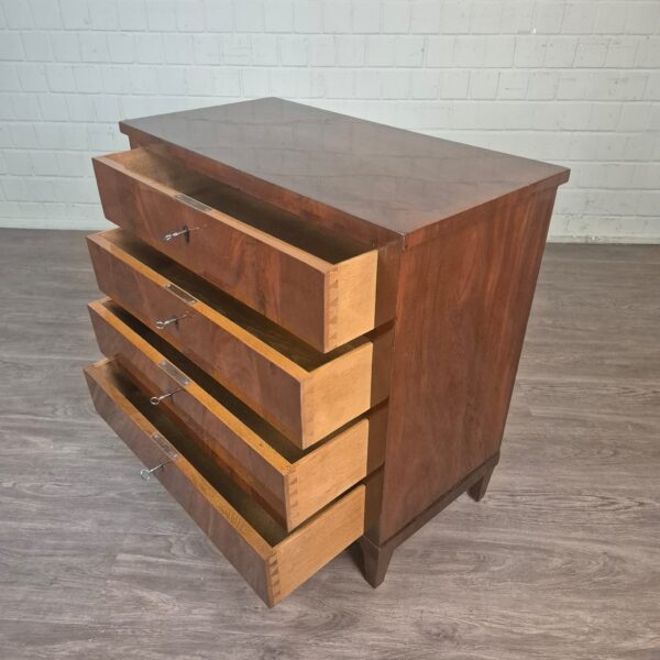 Commode Biedermeier 1850 Mahonie - Afbeelding 9