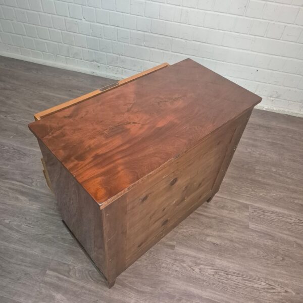 Commode Biedermeier 1850 Mahonie - Afbeelding 12