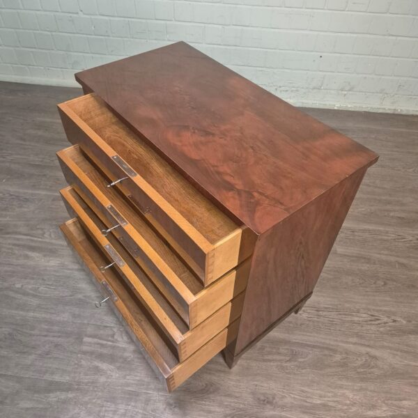 Commode Biedermeier 1850 Mahonie - Afbeelding 10
