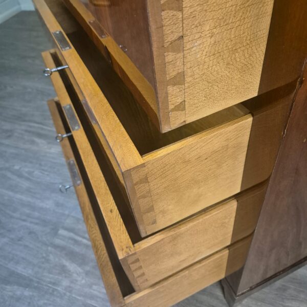 Commode Biedermeier 1850 Mahonie - Afbeelding 11