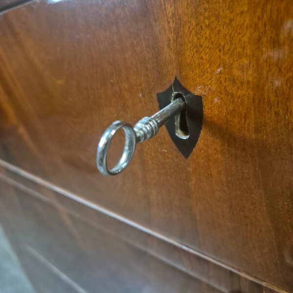 Commode Biedermeier 1850 Mahonie - Afbeelding 5