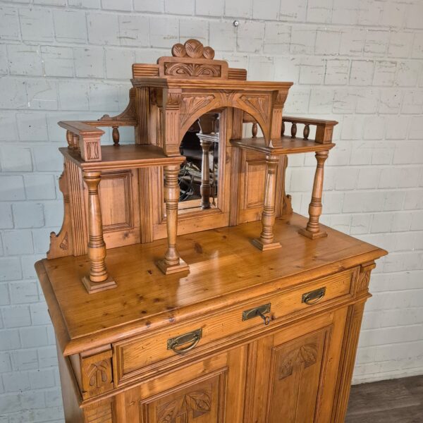 Vertico met Opstand Jugendstil 1900 Grenen - Afbeelding 10
