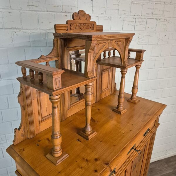 Vertico met Opstand Jugendstil 1900 Grenen - Afbeelding 11