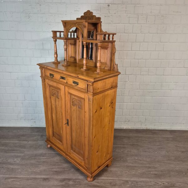 Vertico met Opstand Jugendstil 1900 Grenen - Afbeelding 3