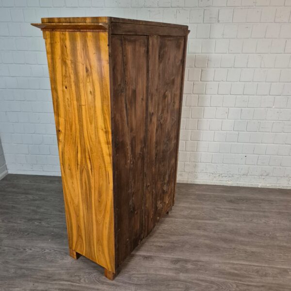 Kast Kledingkast Biedermeier 1820 Noten - Afbeelding 15