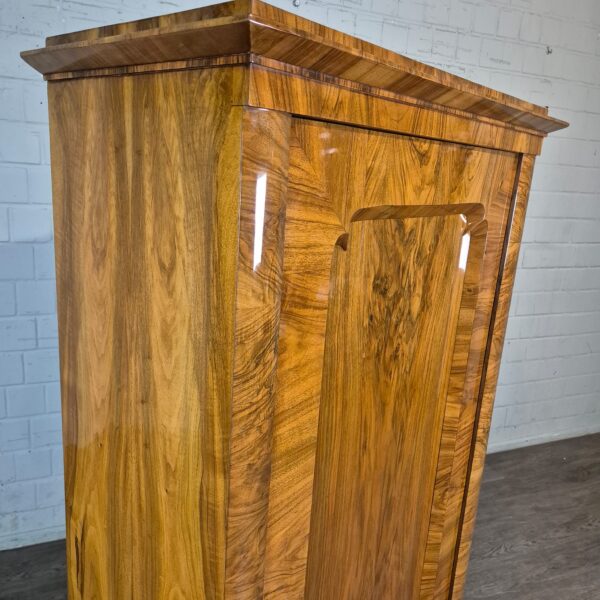 Kast Kledingkast Biedermeier 1820 Noten - Afbeelding 4