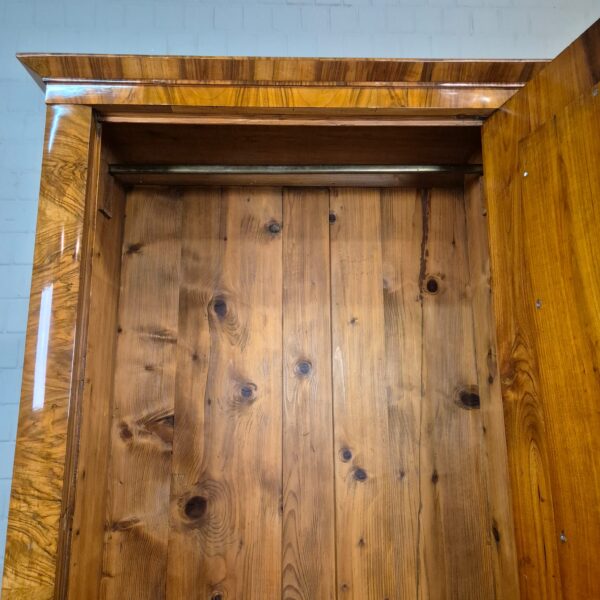 Kast Kledingkast Biedermeier 1820 Noten - Afbeelding 14