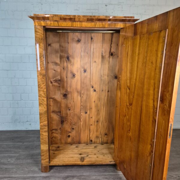 Kast Kledingkast Biedermeier 1820 Noten - Afbeelding 12