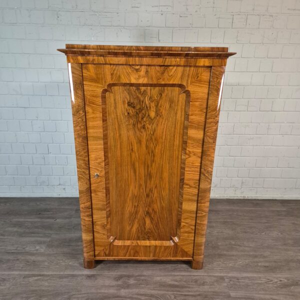 Kast Kledingkast Biedermeier 1820 Noten - Afbeelding 2