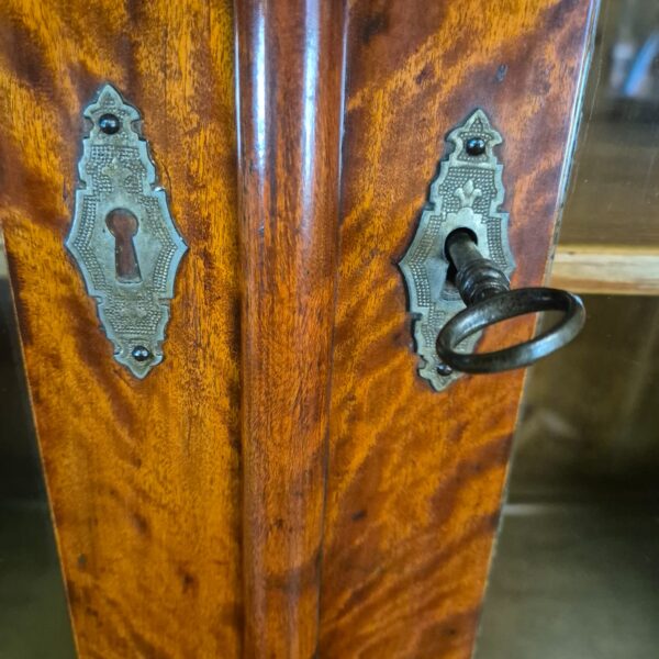 Secretaire Louis Philippe 1860 Berkenhout - Afbeelding 12