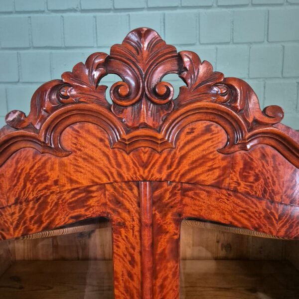 Secretaire Louis Philippe 1860 Berkenhout - Afbeelding 11