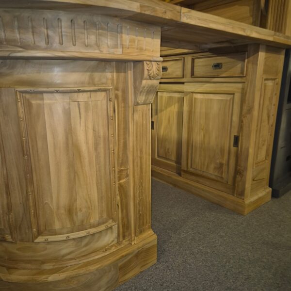 Huisbar Hoekbar Teak 2,60 m - Afbeelding 13