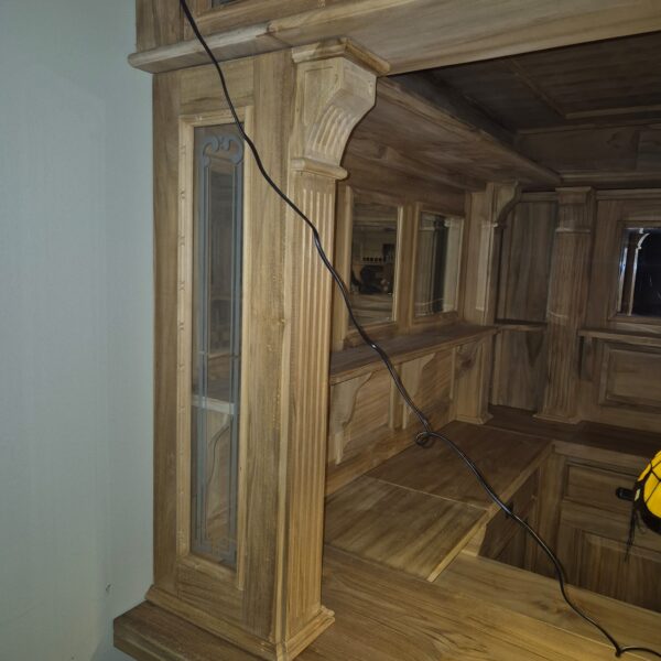 Huisbar Hoekbar Teak 2,60 m - Afbeelding 14