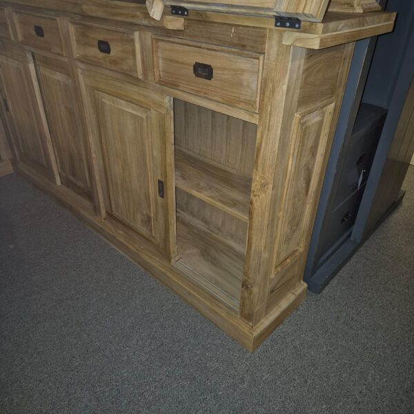 Huisbar Hoekbar Teak 2,60 m - Afbeelding 19