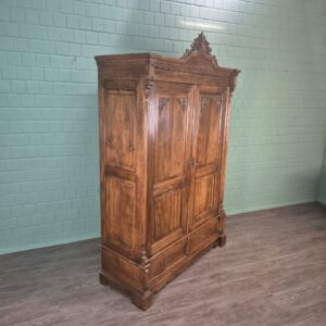 Kast Kledingkast Gründerzeit 1880 Eiken