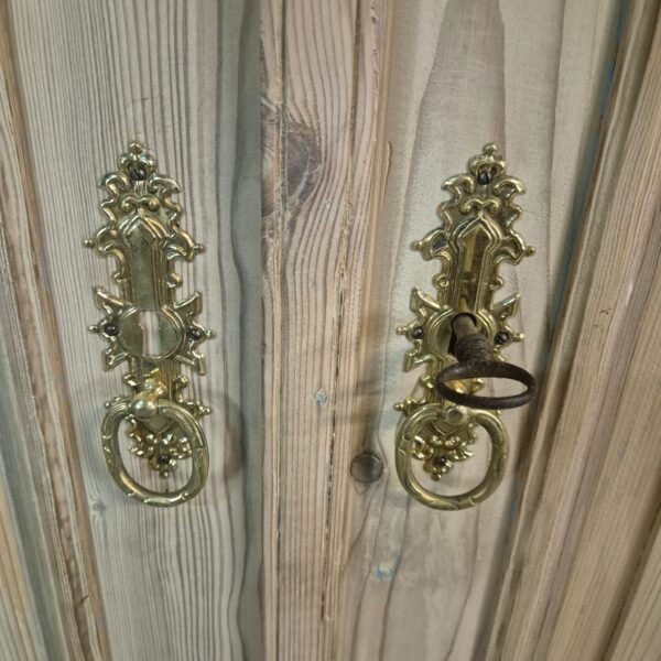 Kast Kledingkast Jugendstil 1900 Grenen - Afbeelding 4