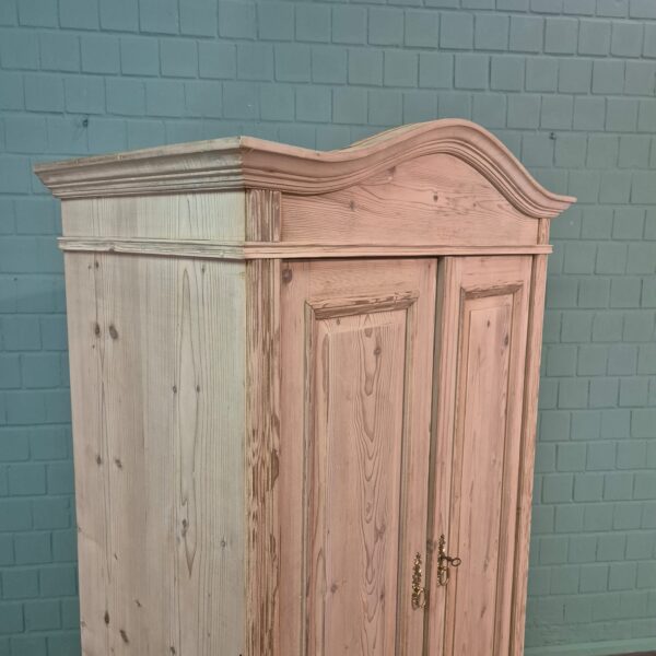 Kast Kledingkast Jugendstil 1900 Grenen - Afbeelding 2