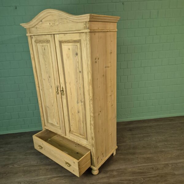 Kast Kledingkast Jugendstil 1900 Grenen - Afbeelding 10