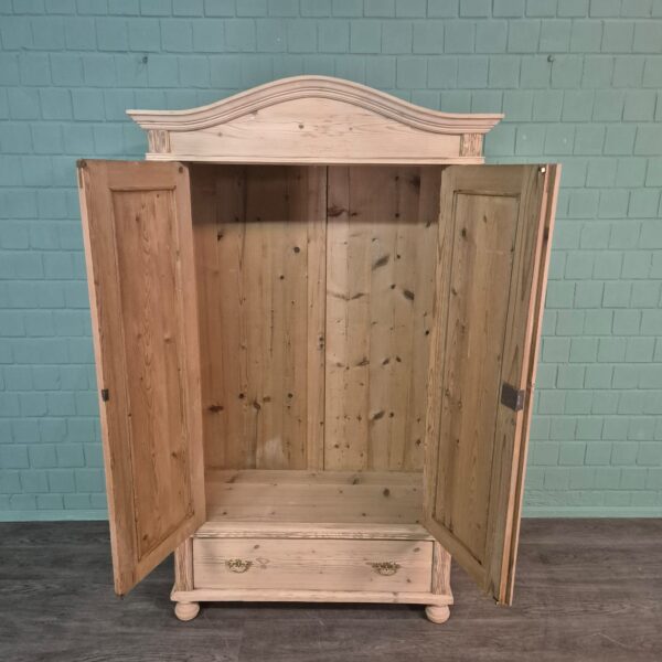 Kast Kledingkast Jugendstil 1900 Grenen - Afbeelding 6